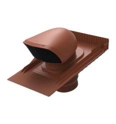 Renson - Passage toiture Design XL - Ø180/200 - terra cotta - pour toitures tuile - 66014154