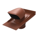 Renson - Dakdoorvoer Design XL - Ø180/200 - terracotta - voor pannendaken - 66014154