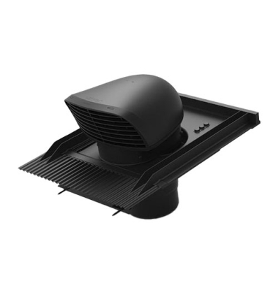 Renson - Sortie toiture - Ø150/160 - Design - noir - 66014096