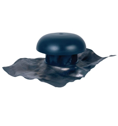 Nicoll 330 x 250 - 50 mm chapeaux de ventilation avec collerette d'étanchéité en plomb incorporée - anthracite - CD5