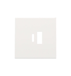 Niko Afwerkingsset voor dubbele smart USB-A- en USB-C-lader, white coated - 154-68002