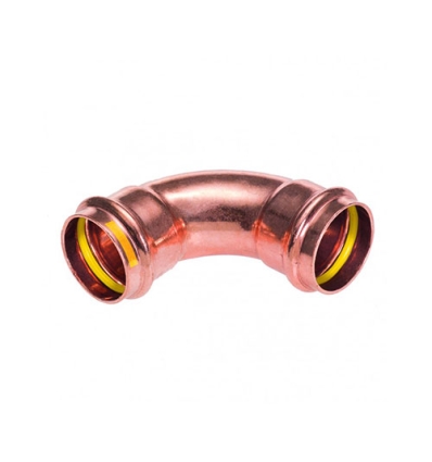 Conex Bänninger 54 x 54 mm FF bocht 90° persfitting B profiel koper gas - PG5002 0540000