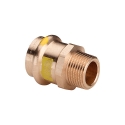 Viega Profipress 15 mm x 3/4" M overgangsstuk gas - 346133