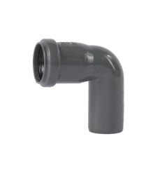 Ostendorf Kunststoffe Ø 125 mm HT-Safe B bocht 87° PP grijs - 176140