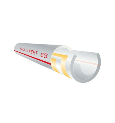 Roth FHSx-PERT S5+ Ø20mm système de tubes de chauffage à 5 couches rouleau 500m