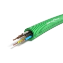 Preflex safe tube précâblé 16mm LS0H vert + fil H07Z1-U 3G2,5mm² - 300 mètres