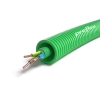 Preflex safe tube précâblé 20mm LS0H vert + installation XGB 3G1,5mm² - 100 mètres