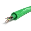 Preflex safe tube précâblé 20mm LS0H vert + installation XGB 5G2,5mm² - 100 mètres