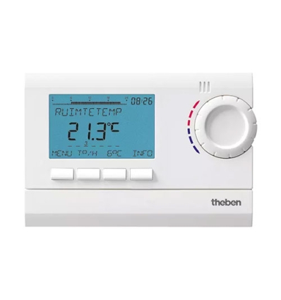 Theben RAM 812 Top2 thermostat programmable digital pour la surveillance et la régulation de la température ambiante
