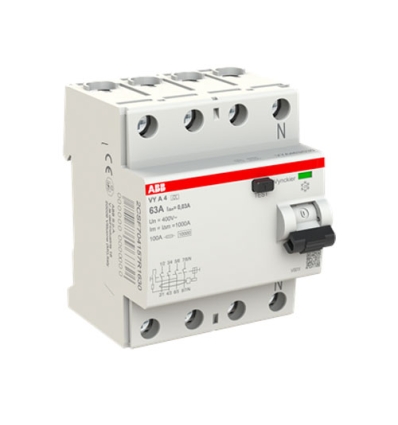 ABB différentiel VYA 4P 63A 30mA - 2CSF704157R1630