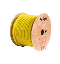 Flexigas PLT buis DN22 (rollengte 50m) - geel - prijs per rol