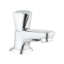 Grohe Costa S Toiletkraan chromé - écrou de raccord 1/2" x 10,5 mm - bec coulé avec mousseur - 20405001