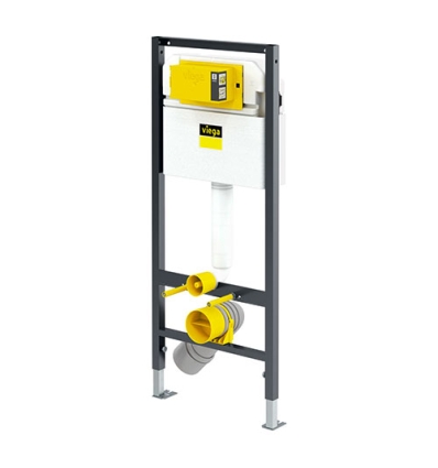 Viega Élément WC Prevista Dry 3-6 l - 1120 x 4900 mm - sans set de fixation - PP coude - 771973