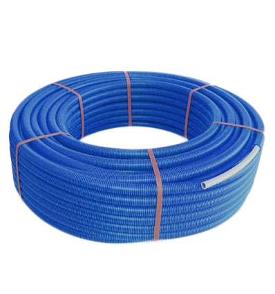 Henco RIXc 20 x 2,0 mm tube multicouche avec gaine bleu - 50 mètres -  50-R20MB