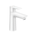 Hansgrohe Talis E Eéngreepswastafelmengkraan 110 met lediging met trekstang - Matt White - 71710700