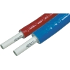 Henco Standard Ø 16 x 2 mm tube multicouche pré-isolé 6 mm rouge - rouleau 100 mètres - 100-ISO4-16-RO