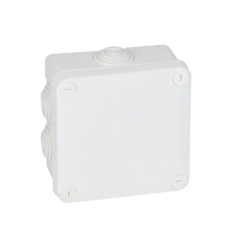 Legrand aftakdoos Plexo vierkant IP 55 waterdicht - wit - 7 kabelinvoeren - 092023