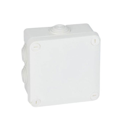 Legrand boîte carrée Plexo IP 55 étanche - blanc - 7 embouts - 092023