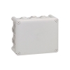 Legrand boîte rectangul. Plexo IP 55 étanche - gris - 10 embouts - 092052