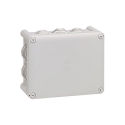 Legrand boîte rectangul. Plexo IP 55 étanche - gris - 10 embouts - 092042