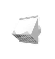 Duco DucoFlex Grille murale extérieur D180 blanc - 0000-4628