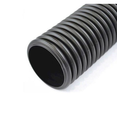 Begetube flexible ventilation 75 mm avec couche antistatique et antibacterielle, en bobine de 50 m - noir - 010217550