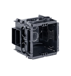 Helia Q-range inbouwdoos 60x60x65mm zonder schroeven met klauwvlakken (halogeenvrij) - 10 stuks - 7652