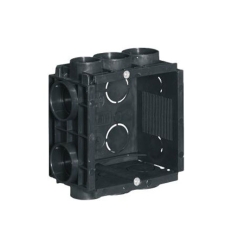 Helia Boite d' encastrement universel 40mm avec vis - 10 piéces - 341