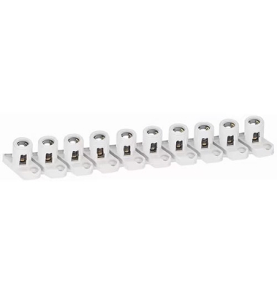 Legrand Barrette 10 bornes séparables cap. 2 x 35 mm² - avec pattes -  par 1 pièce - 34004