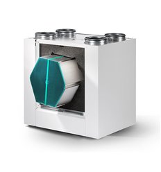 Vasco D350 ventilatie-unit met warmterecuperatie – wandmodel - 11VE00044 2