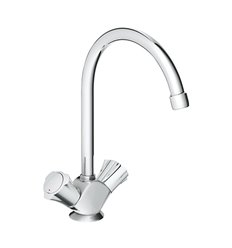 Grohe Costa L keukenmengkraan - chroom - met draaibare bek - zonder kettinghouder - 31831001