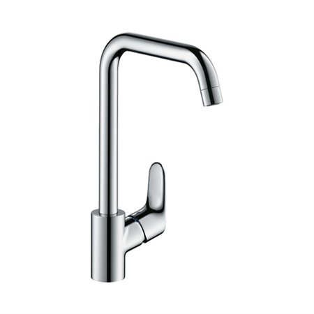 Hansgrohe Focus M41 eengreepskeukenmengkraan - chroom - QuickClean - U-bek - 31820000