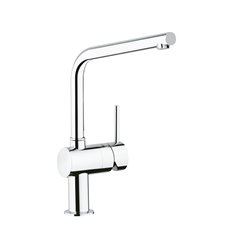 Grohe Minta eengreepskeukenmengkraan - chroom - L-uitloop - instelbare doorstroomhoeveelheid - 31375000
