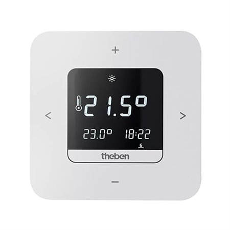 Theben RAM 812 Top3 Thermostat à horloge programmable - Version secteur 230V - blanc Theben RAM 812 Top3 Thermostat à horloge programmable - Version secteur 230V - blanc
