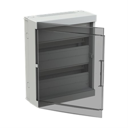 ABB Vynckier coffret de distribution 2R 36 Mod FOR150T36G2 porte transparente - 4TBR661798C0200