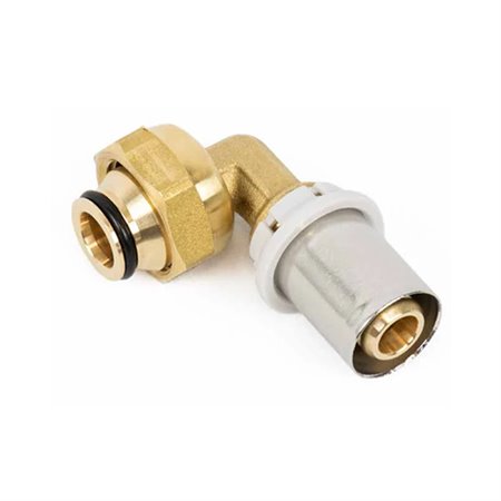 Begetube B-press laiton coude de transition 16/2 x 1/2" F - pour réservoir wc suspendue - 318112618