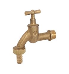 Schlösser 1730 robinet de service double 1/2 M - laiton - laiton - 0017301500001