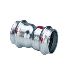 Viega Prestabo 42 x 42 mm FF manchon acier non allié, galvanisé avec SC?Contur - 558031