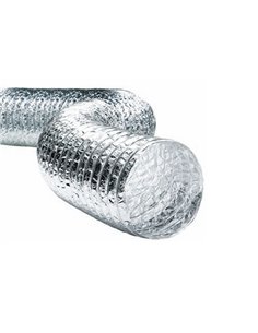 Egeda Aluflex alu flexible pour ventilation (longueur 10m) 80 mm  - BCFL990080