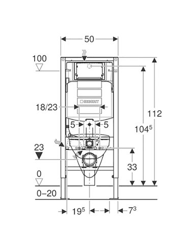 Geberit Selnova In One Box toilette suspendue Systemfix + toilette suspendue rimfree + abattant Softclose/Quick Release  Sigma20