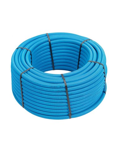 Henco Standard meerlagenbuis met mantel 26 x 3,0 mm - rollengte 50m - blauw - 50-026MB
