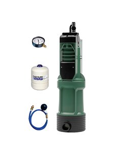 DAB Kit Divertron X 900 Comfort onderwaterhydrofoorpomp met aanzuigset 2m, membraanvat 8L en manometer - 60209597H