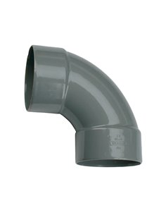 Wavin PVC à coller coude 88° FF 50 x 50 mm - 3101205009