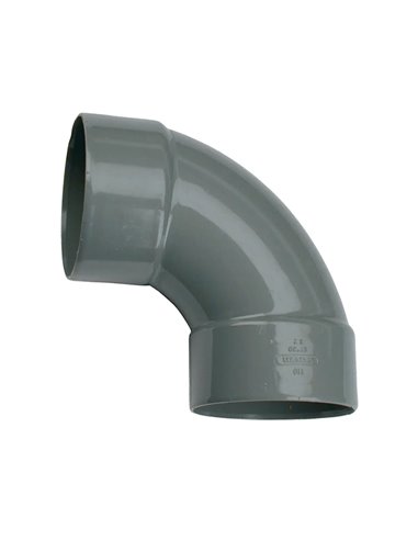 Wavin PVC à coller coude 88° FF 40 x 40 mm - 3101204009