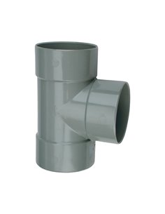 Wavin PVC lijm T-stuk 88° FFF 50 x 50 x 50 mm - 3102205009