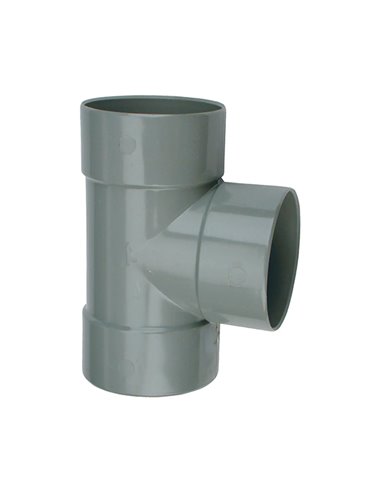 Wavin PVC lijm T-stuk 88° FFF 40 x 40 x 40 mm - 3102204009