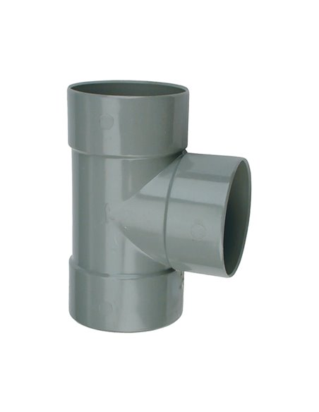 Wavin PVC lijm T-stuk 88° FFF 40 x 40 x 40 mm - 3102204009