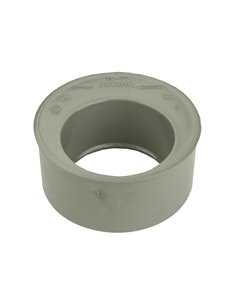 Wavin PVC lijm excentrisch verloop reductie MF 50 x 32 mm - 3104205030