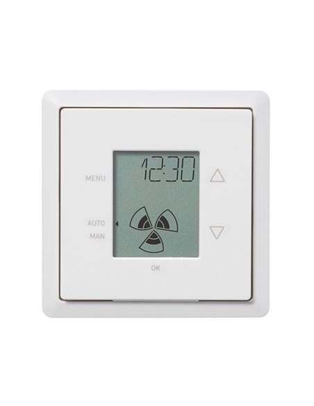 Zehnder ComfoSense 67 - Digitale bedieneenheid - ComfoD Luxe - opbouw - 655010215