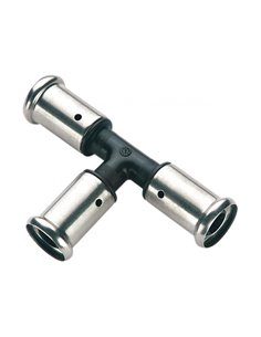 Henco PVDF à sertir té 90° FFF 16 x 16 x 16 mm - 9PK-161616